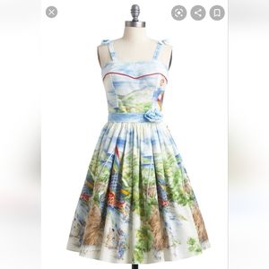 Bernie dexter modcloth koi dress